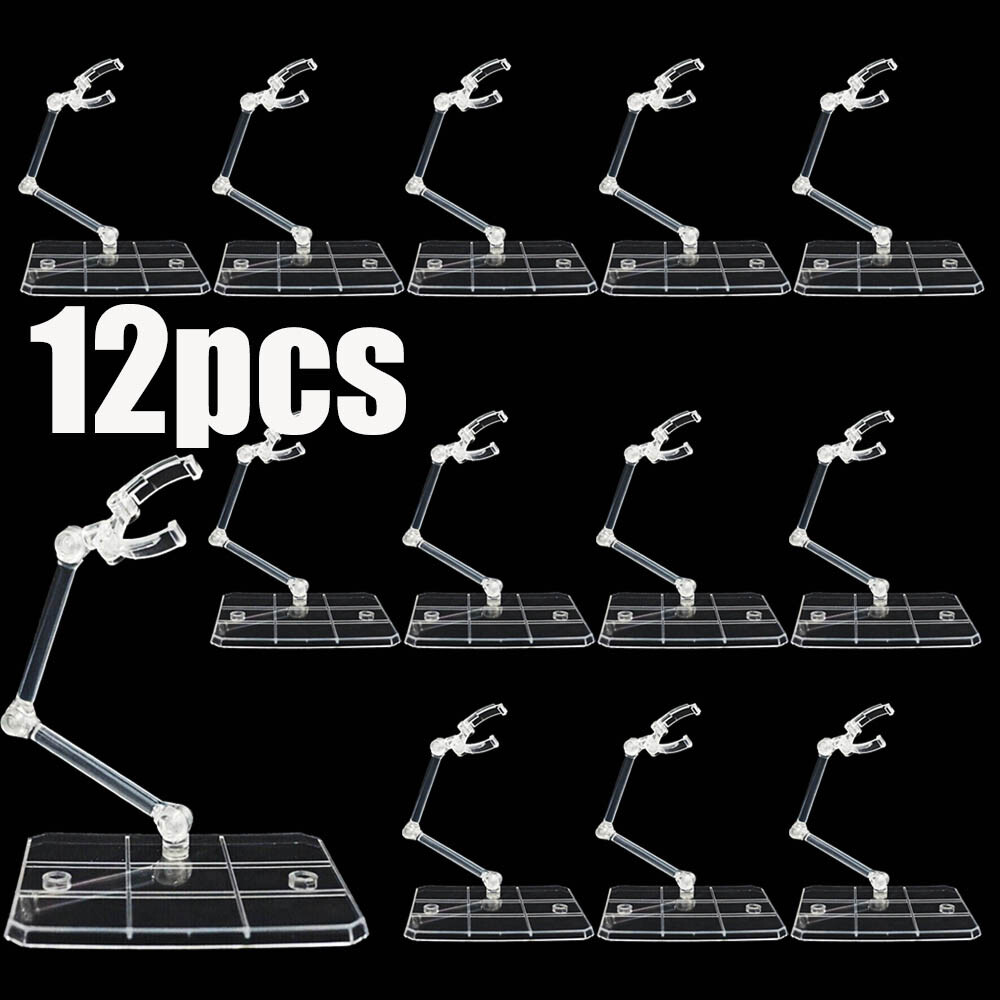 Action Figure Stand - 12 buah HG144, Alas Penyangga untuk