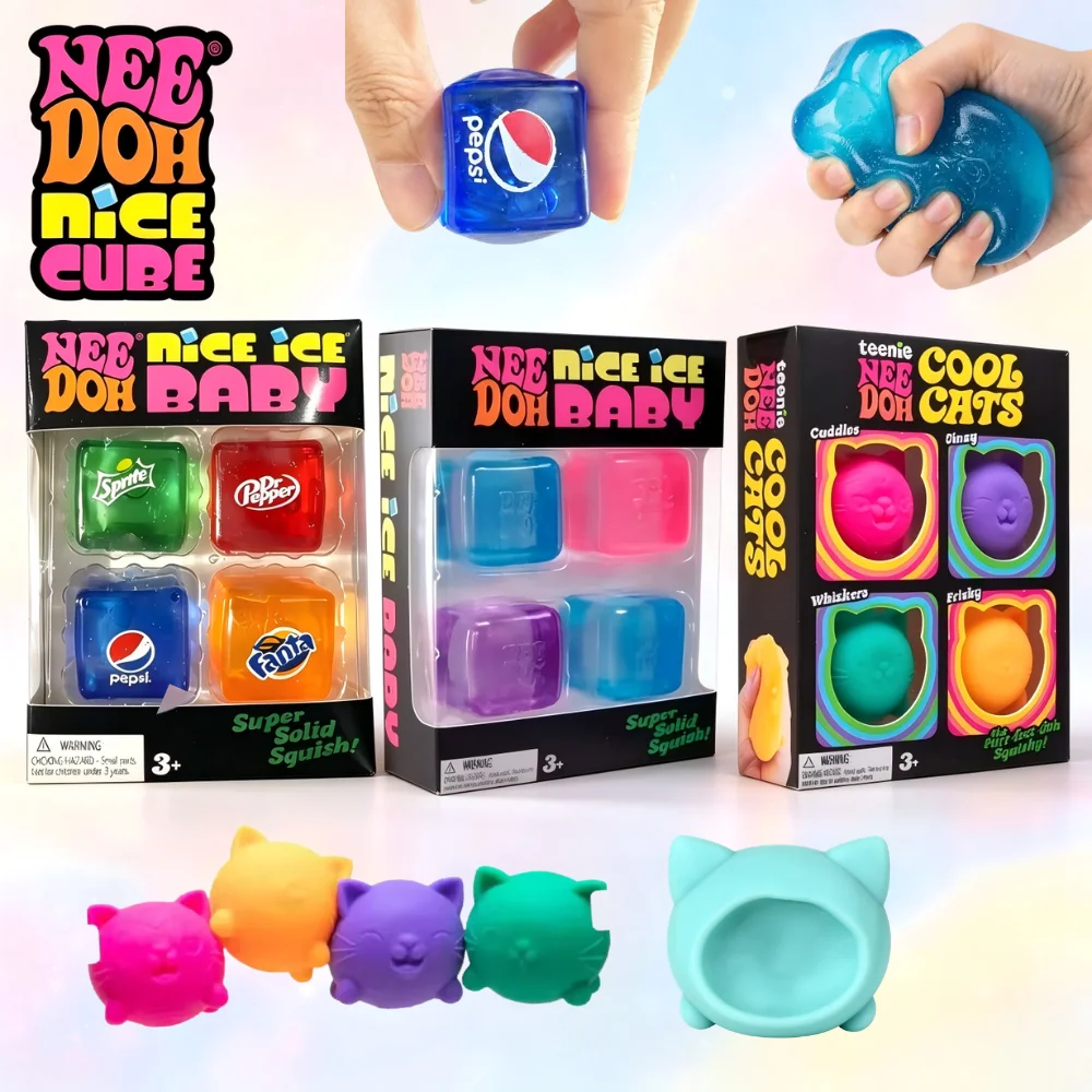 Fidget Cube Original - 2026 Mainan Baru NeeDoh Mini 4