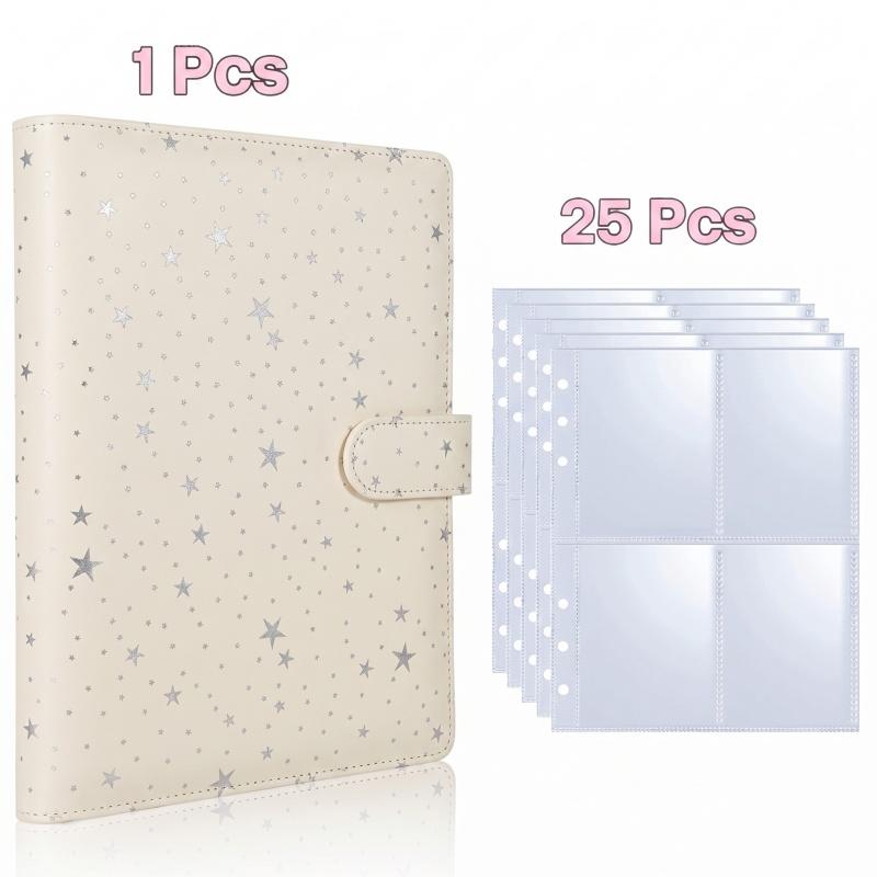 Card Penny Sleeve - Binder Kartu Polkadot Warna Macaron 100-Grid