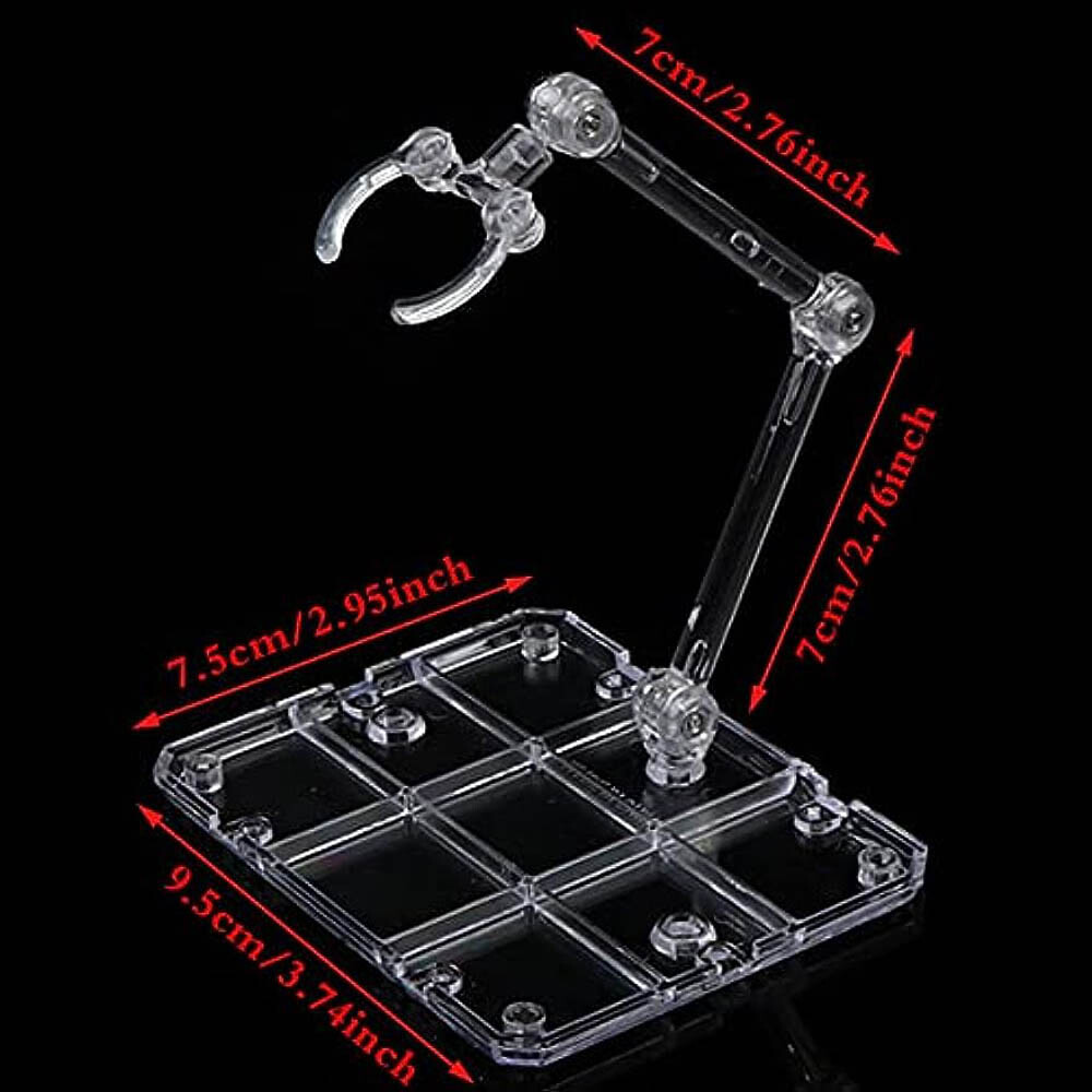 12 buah HG144, Alas Penyangga  - Action Figure Stand ulasan dan harga