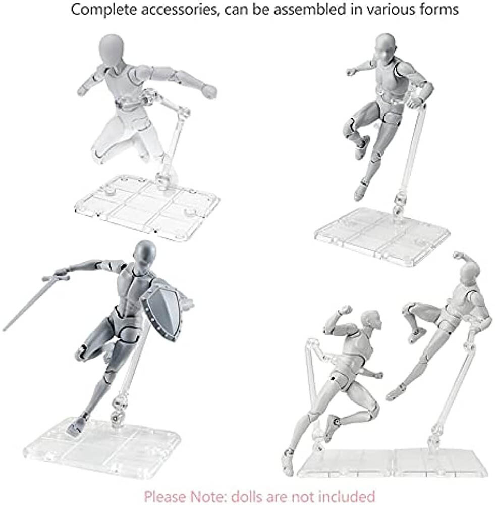 12 buah HG144, Alas Penyangga  - Action Figure Stand ulasan dan harga