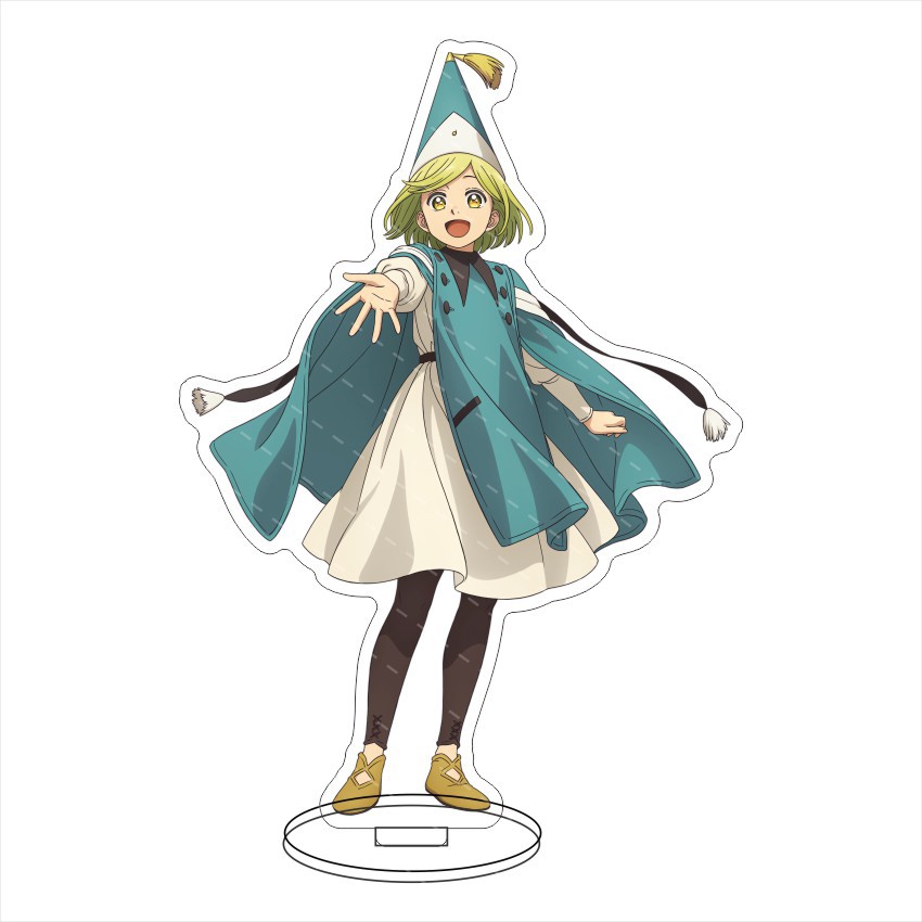 Topi Penyihir Anime 16CM, Figu - Figma Stand Set ulasan dan harga