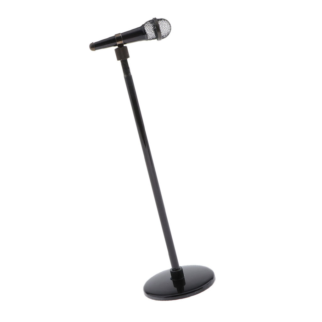 Model Mikrofon Miniatur, Duduk - Action Figure Stand ulasan dan harga
