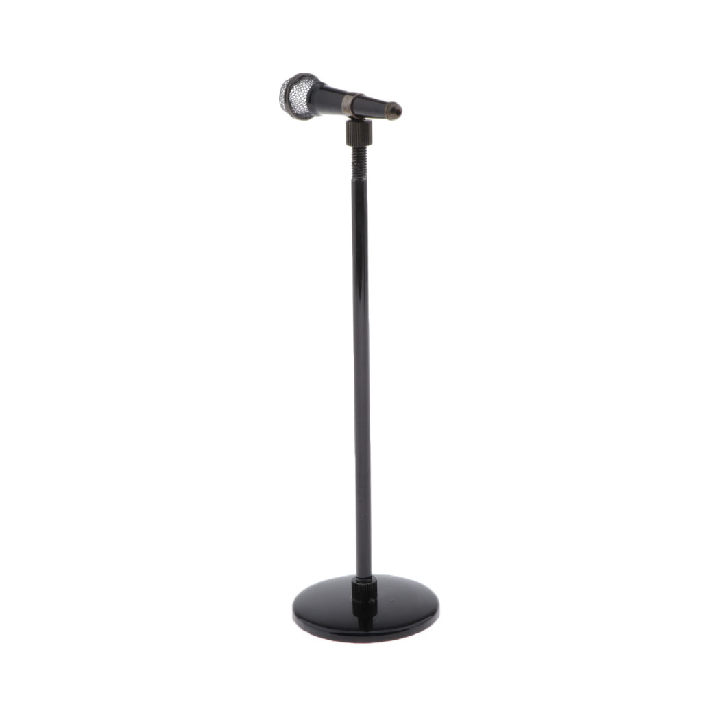 Model Mikrofon Miniatur, Duduk - Action Figure Stand ulasan dan harga