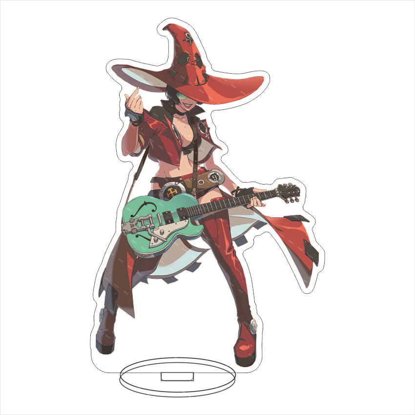 Figur Anime Game 16CM Guilty G - Figma Stand Set ulasan dan harga