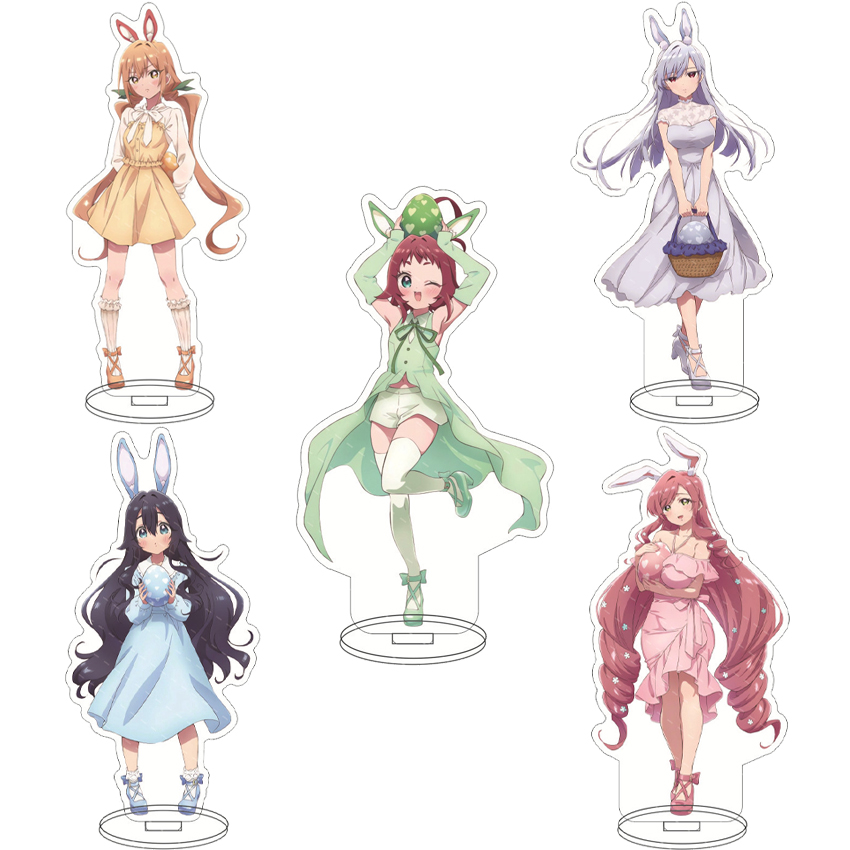 16CM Anime The 100 Girlfriends - Figma Stand Set ulasan dan harga
