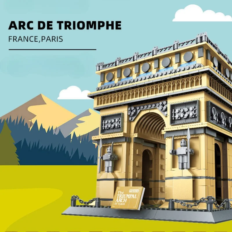 Triumphal mainan blok bangunan - Lego Set Creator ulasan dan harga